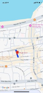 bán nhà 2 tầng mặt phố đường thuận an 3, thanh khê, khu dân cư sầm uất, chỉ 6 tỷ 5 tl