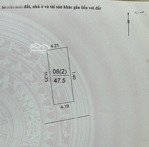 bán gấp 47.5m thôn vệ,nam hồng-đông anh-hà nội