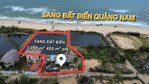 bán đất mặt biển cạnh villa nam hội an, tp đà nẵng mới, dt 1.700m² 455m2 ont giá chỉ 3 tỷ 8 sẵn sổ