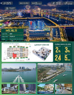 quỹ căn vip nhất căn hộ the meridian view pháo hoa - sông hàn - đà nẵng downtown cực đẹp tầng 18-20