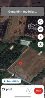 đất lúa giá rẻ hướng thọ phú, tân an 47x51m, đường xe tải, giá 2,1 tỷ