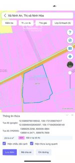 tôi chính chủ cần bán lô đất ninh an đặt khu kinh tế bắc vân phong