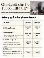 với 500 triệu đầu tư căn hộ tại tecco elite thịnh đán