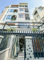 bán nhà mới ở ngay, phường 7 phú nhuận, 46m2 5 tầng 5 phòng ngủ, sẵn nội thất, chỉ hơn 6 tỷ