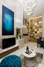 bán căn hộ lửng 3 phòng ngủ, view landmark, hướng đông nam, 99m2, giá 4.1 tỷ