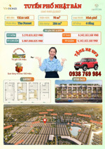 nhà phố 4 tầng nhật bản 75m2 giá tốt nhất 5.370 tỷ vị trí gần đường 50m 3/2 vinhomes green city