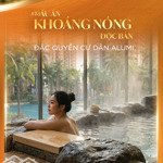 mở bán chung cư alumi khoáng nóng tự nhiên duy nhất tại hà nội. giá dk chỉ 6x triệu/m2