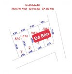 bán đất đẹp tại xã hiền ninh, sóc sơn, hà nội, 2,6 tỷ, 83 m2
