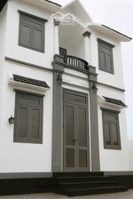 nhà 1 lầu 46m² 2 mặt tiền gần chợ lái thiêu