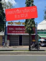 BÁN NHÀ MẶT TIỀN ĐƯỜNG NGUYỄN VĂN CỪ CẦN THƠ