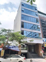 cho tòa nhà trần thái tông - cầu giấy - hà nội 130m2 xd 7 tầng 1 hầm. mt 8m. thông sàn. giá 170tr