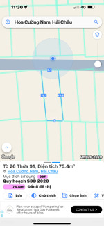 nhà 3 tầng kiệt ô tô trung tâm hòa cường, hải châu diện tích: 75m2 (5*15)m, nhà vuông vức