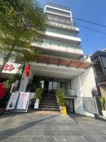 cho thuê nhà phố dịch vọng hậu - cầu giấy diện tích 120m2x7t + sân 70m2, mặt tiền 6m