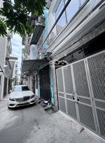 nhỉnh 7 tỷ! bán nhà 4 tầng 33m2 view chung cư ôtô đỗ ngay cầu am, phố lụa vạn phúc - full nt