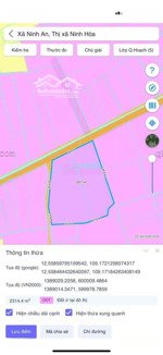 tôi chính chủ cần bán lô đất ninh an đặt khu kinh tế bắc vân phong