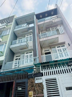 bán nhà phan huy ích hẻm 8m đối diện siêu thị hàn quốc emart. 4x17m , trệt 3 lầu st