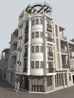 bán nhà lô góc 34m x 6 tầng thang máy di trạch, hoài đức chỉ 6,9 tỷ- giá tốt nhất khu vực