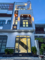 nhà 1 trệt 2 lầu đẹp giá tốt hẻm 218 - thông qua hẻm 192-194 đường nguyễn thông