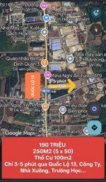 ra mắt khu đất nền tiềm năng chỉ 10 lô duy nhất - lộc ninh - bình phước - 190tr/lô ~ 250m2