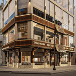 cho thuê nhà nguyên căn mp nguyễn trường tộ,dt 150m x6t,mt 10m,có thang máy,ngân hàng, nhà hàng,cf