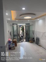 cho thuê nr 4 tầng 30m2 dtsd 120m2, 2pn, 2wc, 2 máy lạnh, tủ lạnh, nguyễn thượng hiền, phú nhuận