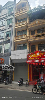 nóng! cho thuê mặt bằng phố cổ hàng bông 40m² x 5 tầng, mt 3m đông khách du lịch qua lại