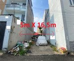 bán đất gần phạm văn đồng, phường linh đông. 82m2 ( 5m x 16.4m) hẻm xe hơi