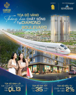 2pn, 2wc tại diamond boulevard, 1,936 tỷ, 52m2 giá chủ đầu tư. thanh toán 10% kí hd
