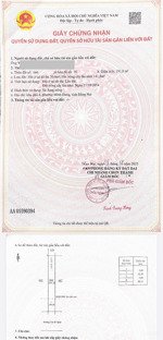 chính chủ cắt lỗ 500tr bán nhanh lô đất 190m2 mặt tiền đường cao bá quát 16m lh 