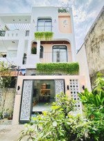 bán siêu phẩm mới xây 4 tầng hẻm xe hơi full nội thất, gần emart phan huy ích. giá chỉ 5tỷ97