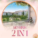 căn xẻ khe hướng nam, cạnh bãi đỗ xe hàng hiếm flora