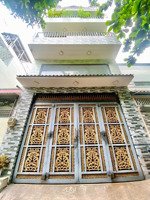 nhà tt gv 4 tầng btct 5 pn st- đường nhựa 6m- dt 5x12 - shr- -gần sbtsn - cv gia định - giá chỉ 9,7