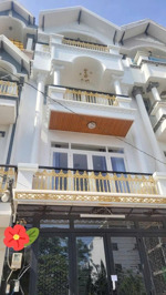 nhà mới - 4 tầng - sổ hồng riêng - đường huỳnh thị đồng - thị trấn nhà bè - tphcm