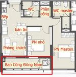 còn duy nhất 1 căn 2pn 2vs hướng đông nam lumière orient pearl - view ôm trọn hồ ngọc trai