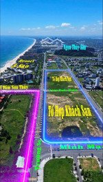 đất biển sát ngay bãi tắm sơn thủy, đường 15m trần quốc hoàn, giá đầu tư