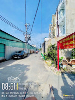 bán gấp lô đất 2 mặt tiền hẻm 652 ql13. dt 68.3m2 shr, hsxd 5 tầng, khu dân cư hiện hữu. giá đầu tư