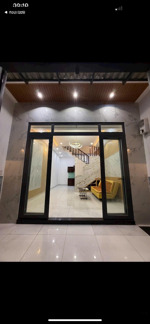 nhà mới đẹp - nơ trang long - 4,5x10m - trệt 3 lầu có sân thượng - 3pn 4wc - 21 triệu tl 