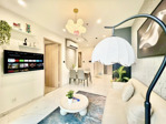 chủ bán cắt lỗ chung cư celadon city, tân phú 75m2, 2pn/2wc, full nội thất, sổ hồng riêng!