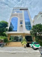 cho thuê tòa vp trần thái tông - duy tân 150m,7tầng,1 hầm ,mặt tiền 10m, pccc đầy đủ giá 115tr