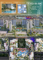 chuẩn sống 5 sao - căn góc 2pn+ view nội khu 4 mùa tại masteri era landmark