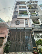 sát mặt tiền trường sa, phú nhuận - hẻm ô tô - 5 tầng btct - 36m2 (4.1x9) 4pn a4 - nhà mới ở ngay