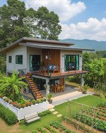 nhà vườn hòa phong khương mỹ 1312 có 200 ont