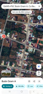 bán đất mặt tiền đường lớn, đường vào buôn gram a, giá chỉ 1.3 tỷ