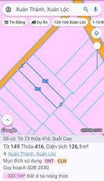 cần bán lô đất thổ cư xây nhà, 126m2 sổ hồng sẵn giá chỉ 420 triệu gần kdl núi chứa chan