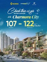 phân khu thấp tầng charmora city