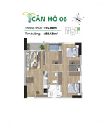 cho thuê căn hộ mới tinh 3 phòng ngủ trung tâm thành phố thái nguyên tầng cao view đẹp