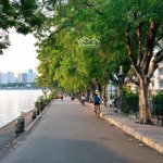bán mặt phố vệ hồ, 380m2, mặt tiền 11m, view hồ tây, view nhà hát ngọc trai