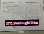 hàng hiếm 3 tỷ 1 - 172m2 - mặt tiền 8m lô đất đẹp nghi hòa cửa lò full đất ở