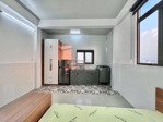 căn hộ 1 phòng ngủ ban công siêu rộng full nội thất máy giặt riêng ngay công viên làng hoa gò vấp