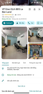 rẻ nhất fpt thời điểm hiện tại lô đất hướng đông nam giá chưa tới 5 tỷ